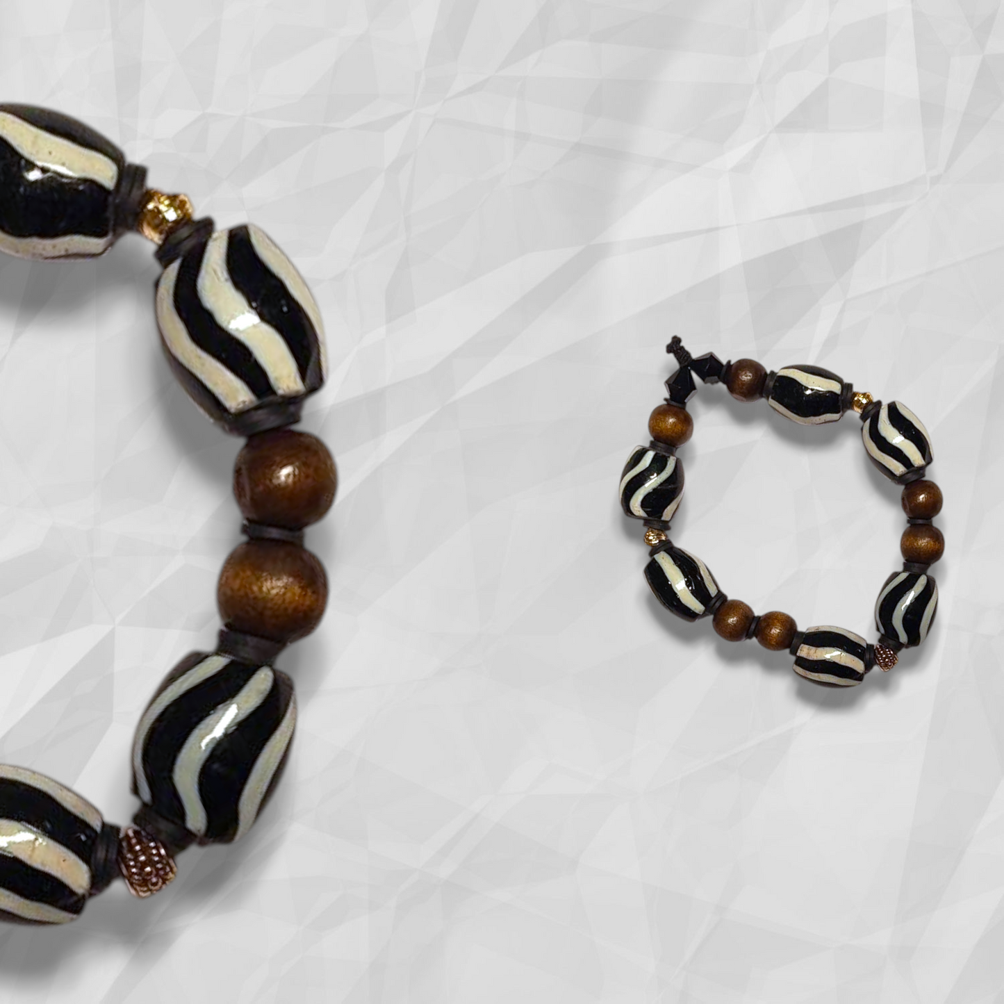 MARAHOUE / Collier de pierre OSO