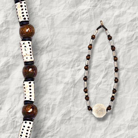 AGNEBY / Collier de pierre OSO