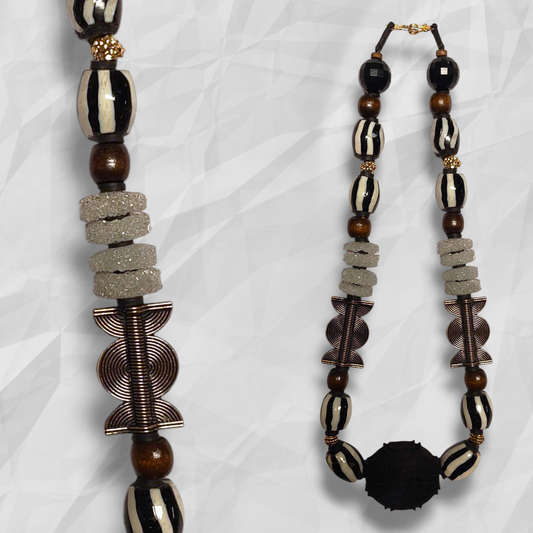 MARAHOUE / Collier de pierre OSO