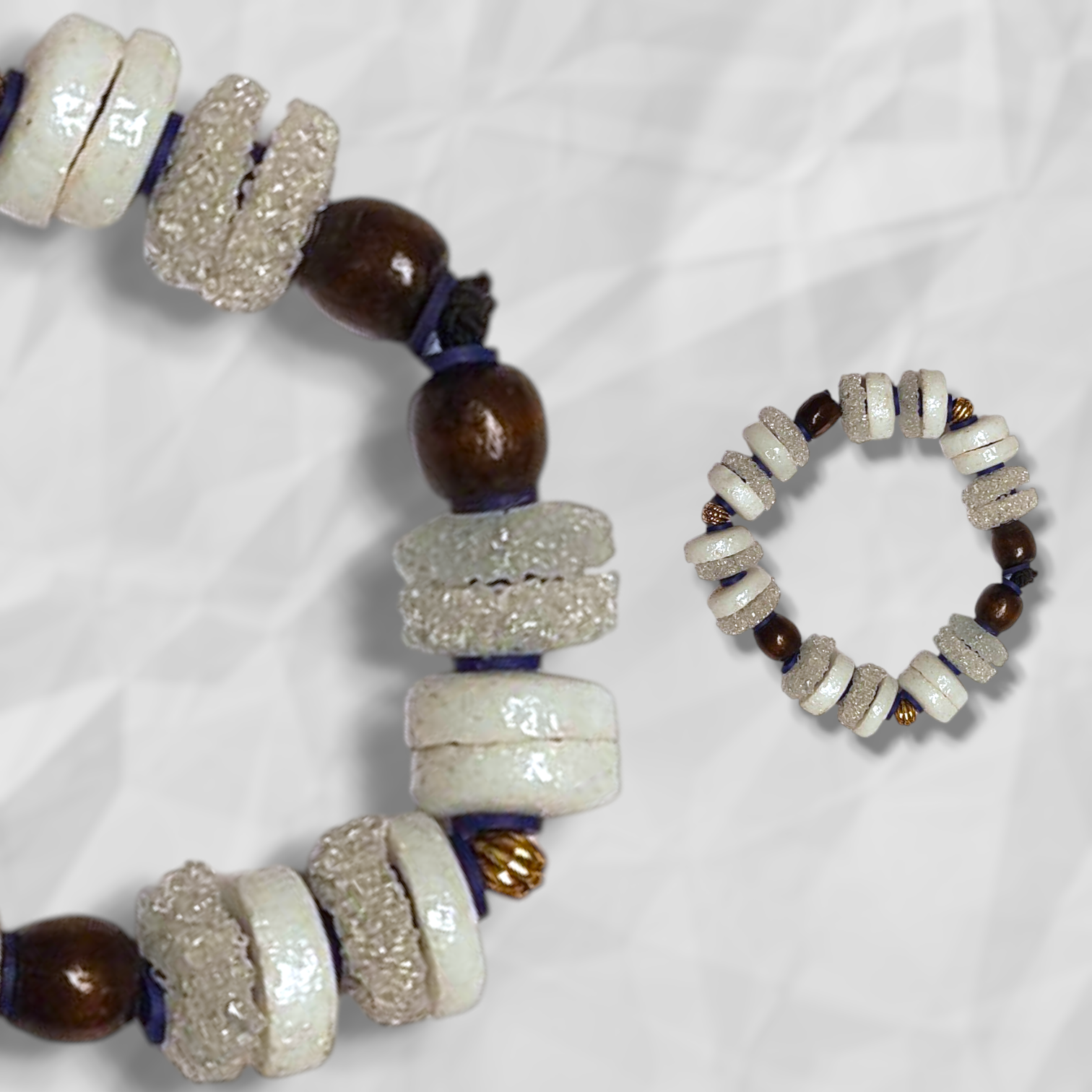 COMOE / Collier de pierre OSO